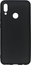 Color Backcover Huawei P Smart (2019) hoesje - Zwart