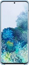 Origineel Samsung Galaxy S20 Plus Hoesje LED Back Cover Blauw