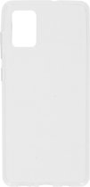 Samsung A71 Hoesje Transparant - Accezz Clear Backcover - Shockproof