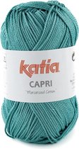 Katia Capri - kleur 173 Turkooisblauw - 50 gr. = 125 m. - 100% katoen