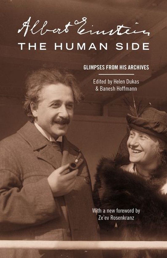 Albert Einstein, the Human Side - cover