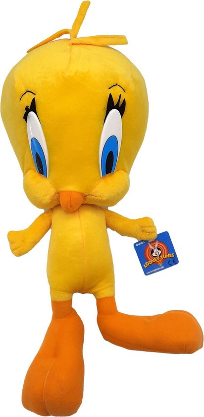 Tweety Bird - Pluche Knuffel - Looney Tunes - 50 cm | bol.com