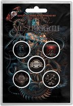 Meshuggah Badge/button Violent Sleep Of Reason Set van 5 Multicolours