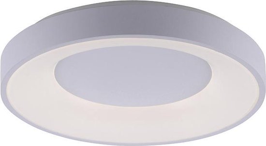 Paul Neuhaus steffie - Moderne LED Dimbare Plafondlamp met Dimmer - 1 lichts - Ø 500 mm - Wit - Woonkamer | Slaapkamer | Keuken