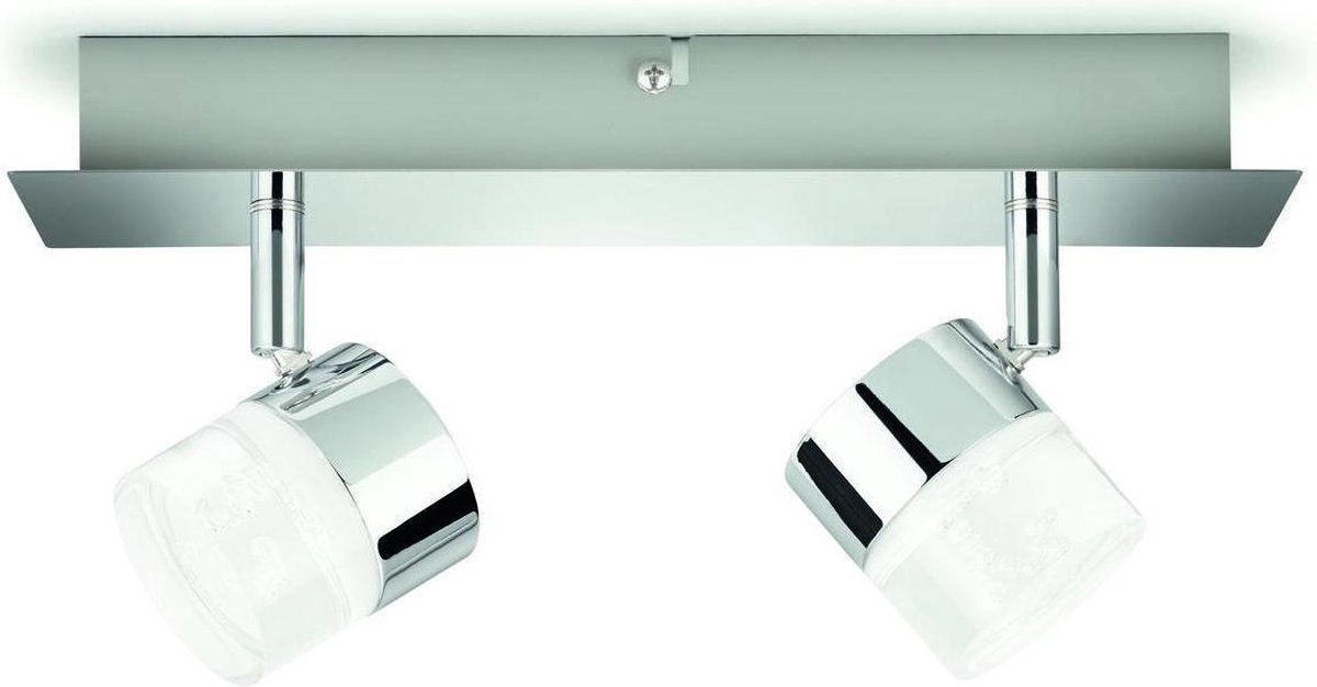 Philips Float opbouwspot - 2-lichts - chroom op Prijzenvolger.com