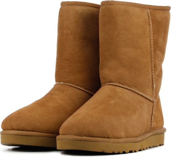 UGG Mannen Suède Klassieke laarzen / Herenschoenen Classic short - Cognac -  Maat 44 | bol.com