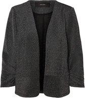 VMDAMICA YOLANDA 3/4 BLAZER JRS Black w Silver lurex