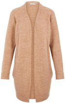 Pieces PCELLEN LONG KNIT CARDIGAN - Natural Natural