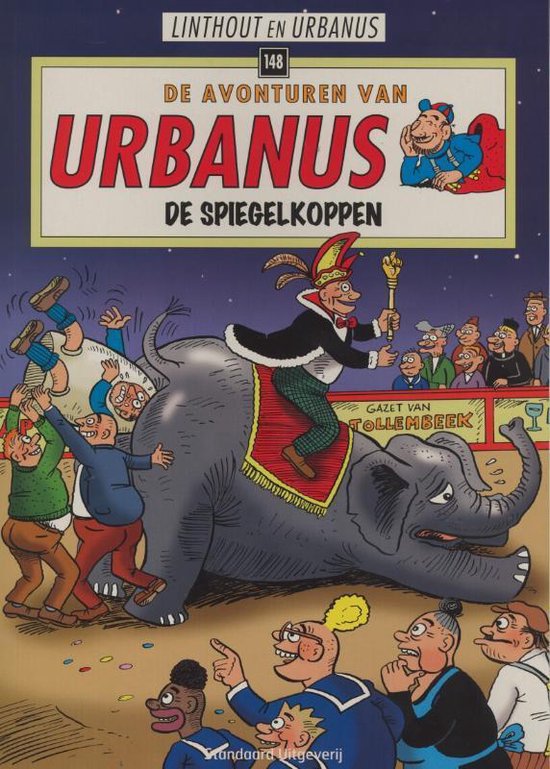 Cover van het boek 'Urbanus 148 De spiegelkoppen'