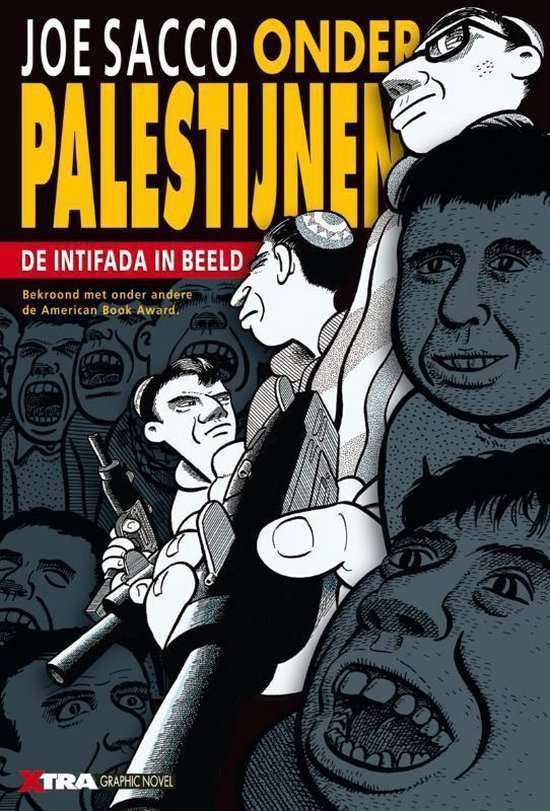 Cover van het boek 'Onder Palestijnen' van Joe Sacco