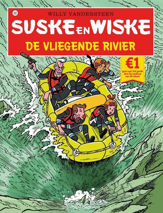 Cover van het boek 'Suske en Wiske 322 De vliegende rivier'