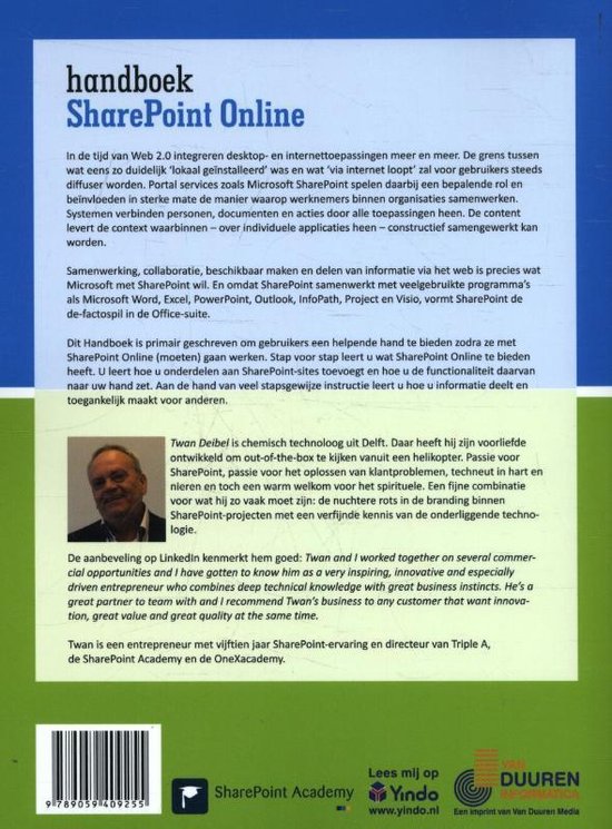 Handboek sharepoint online - Twan Deibel
