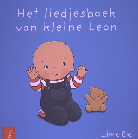 Cover van het boek 'Het liedjesboek van kleine Leon' van Bie Linne