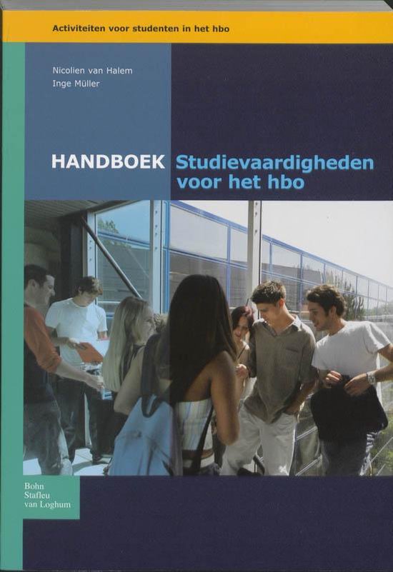 Handboek studievaardigheden voor het HBO - cover