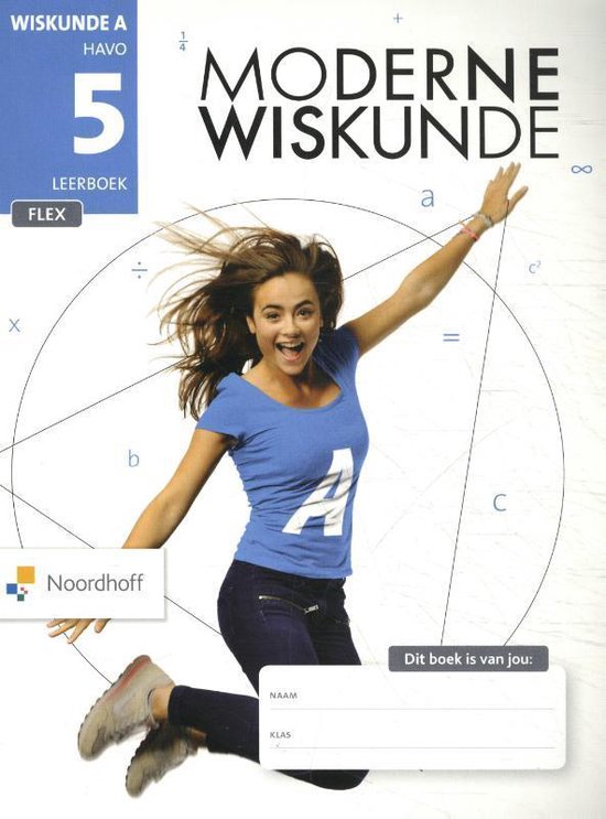 Moderne Wiskunde havo A 5 FLEX leerboek - cover