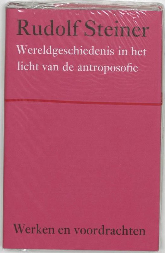 Cover van het boek 'Wereldgeschiedenis in het licht van de antroposofie' van Rudolf Steiner