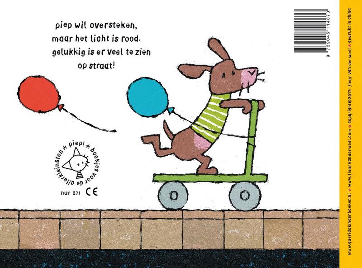 Piep wil oversteken, Fleur van der Weel | 9789045114873 | Boeken | bol