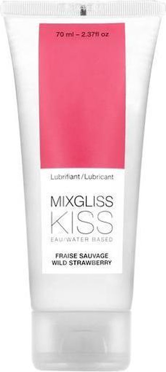 MIXGLISS - WATER BASED LUBRICANT STRAWBERRY FLAVOR 70 ML