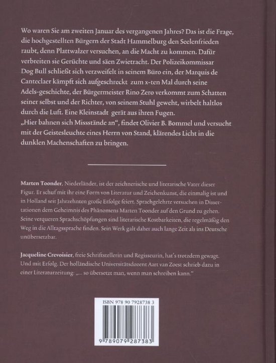 Bommel Hc01. Plattwalzer (Duitstalig), Marten Toonder | 9789079287383 |  Boeken | bol.com