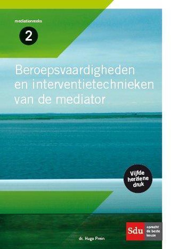 Mediation reeks 2 -   Beroepsvaardigheden en interventietech ... - cover