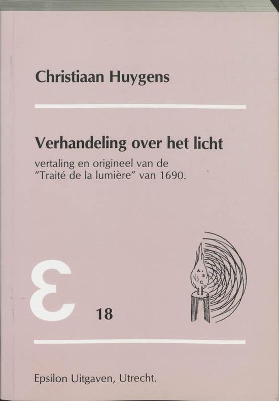 Cover van het boek 'Verhandeling over het licht / druk 1' van Constantijn Huygens