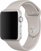 Sport band - steenbruin - Geschikt voor Apple Watch