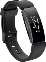 Inspire sport band - zwart - Geschikt voor Fitbit - SM - Horlogeband Armband Polsband