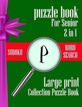 puzzle books for senior 2 in 1 large print collection puzzle book