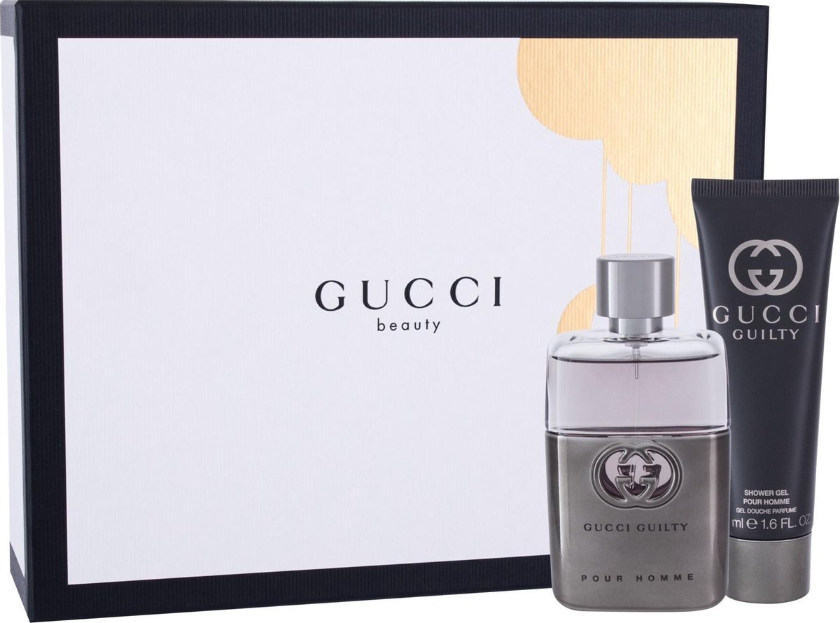 Gucci - Guilty pour Homme GIFTSET EDT 50 ml SHOWER GEL 50 ml | bol