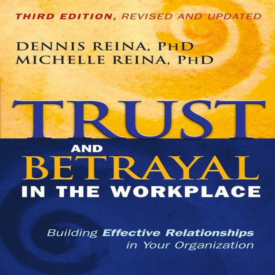 Trust and Betrayal in the Workplace - cover
