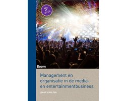 Omslag van Management en organisatie in de media- en entertainmentbusiness