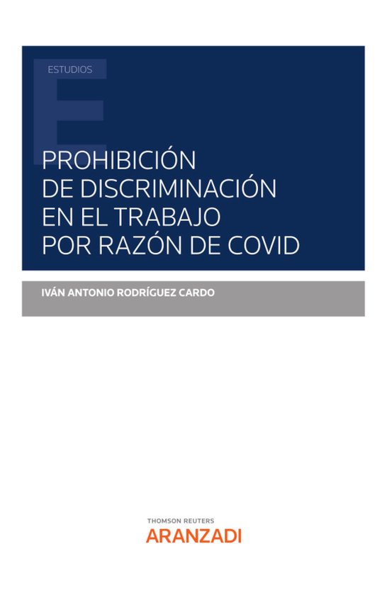 Prohibición de discriminación en el trabajo por razón de  ... - cover