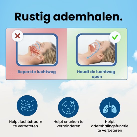 PurelyGoods® Snurkbeugel Max - Anti Snurk Beugel - Op Maat - BPA-vrij