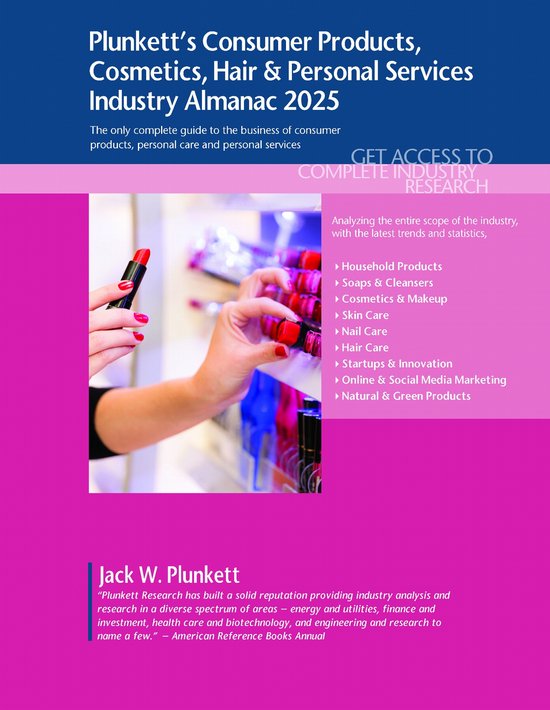 Plunkett's Consumer Products, Cosmetics, Hair & Personal Ser ... - cover