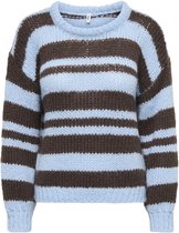 ONLY - ONLNORDIC LS STRIPE O-NECK KNT Dames Trui