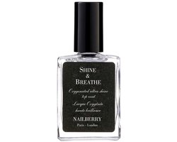 Nailberry Gloss & Protect Top Coat - Natuurlijke Glanzende Top Coat met UV-bescherming - Zuurstofdoorlatend en Vrij van Schadelijke Ingrediënten