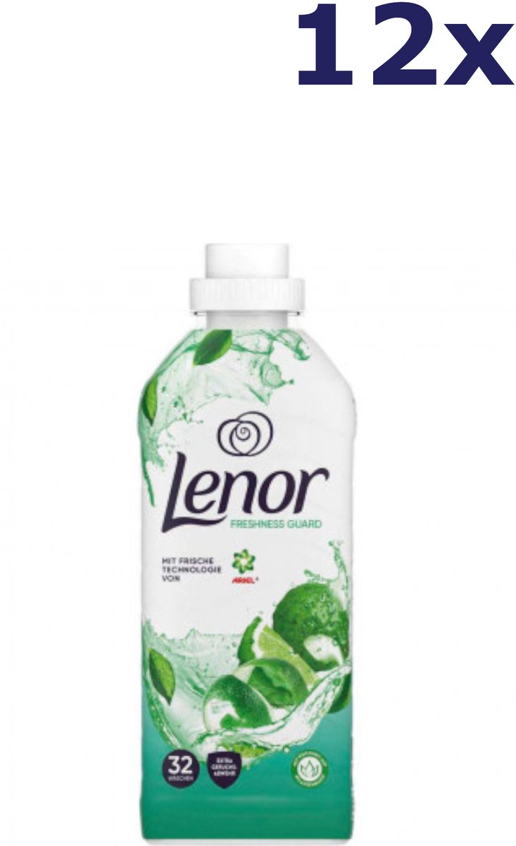 12x Lenor Wasverzachter - 32sc800ml - freshness guard