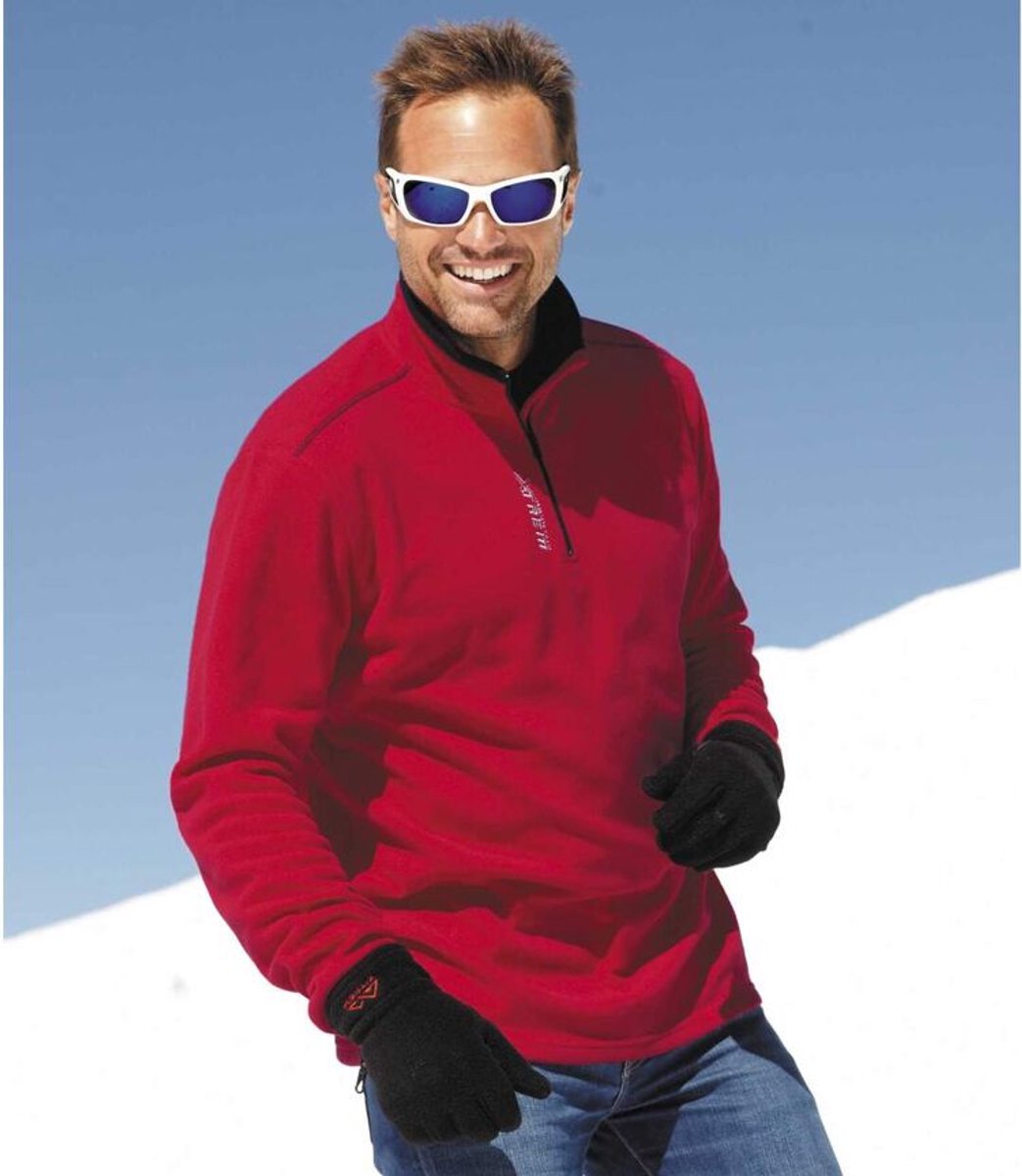 ATLAS FOR MEN - 4-pack microfleece truien - Heren - Verkrijgbaar in grote maten - 5XL