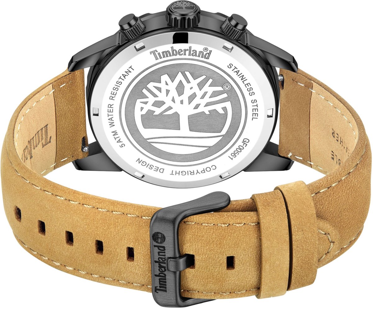 Horloge Hampton Harbour Black - Camel