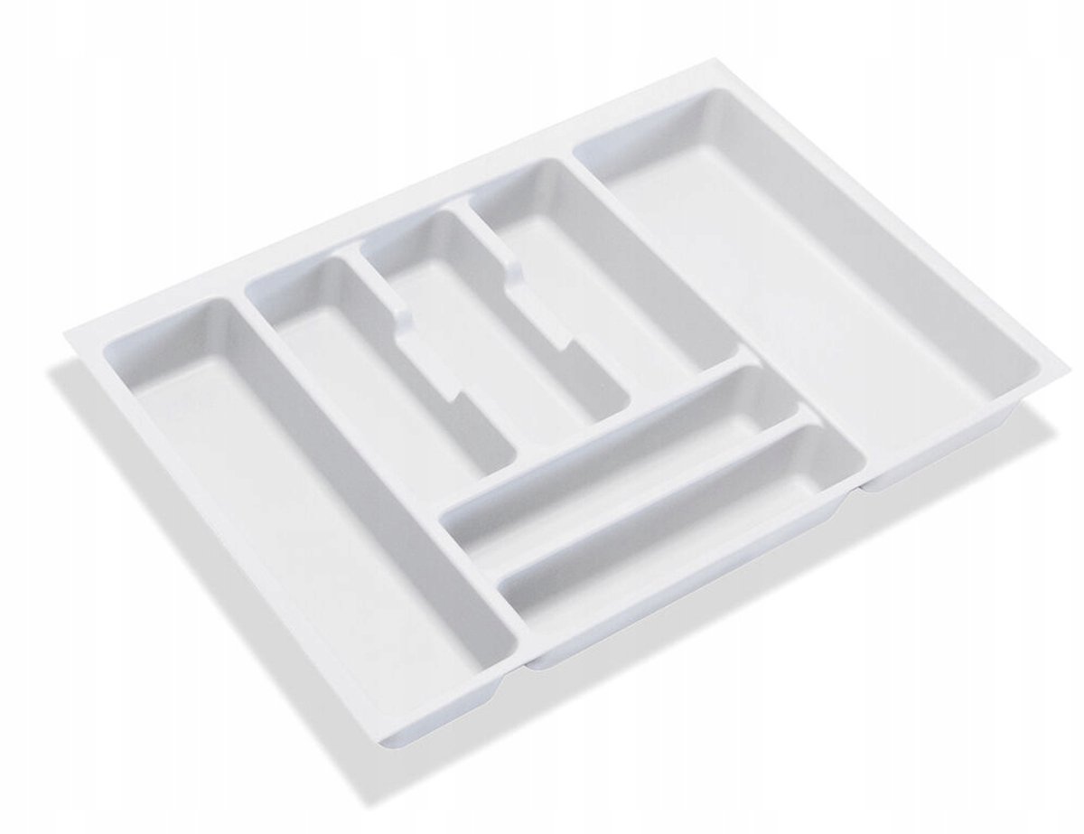 Emuca Optima besteklade organizer, wit, 47.3x32.2x4.5cm
