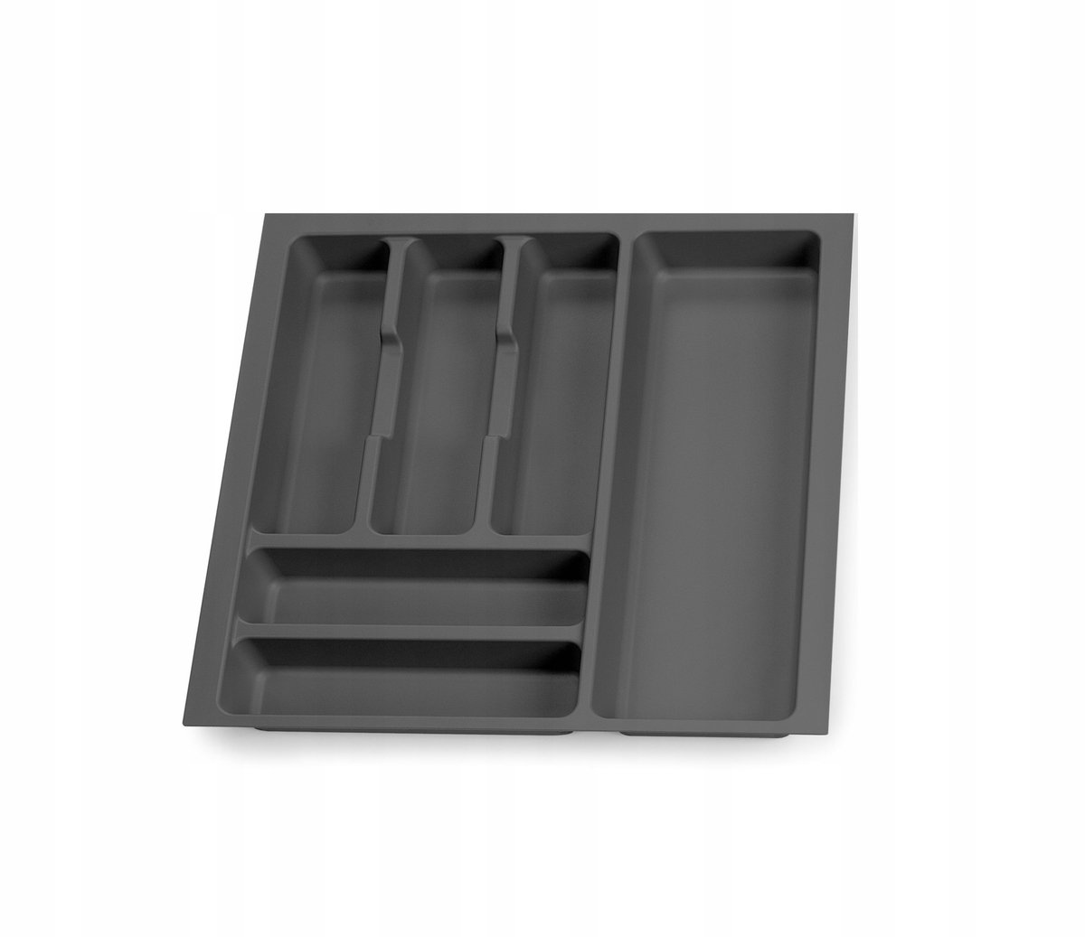 Emuca Bestek Organizer voor 60cm Keukenslade - Antracietgrijs