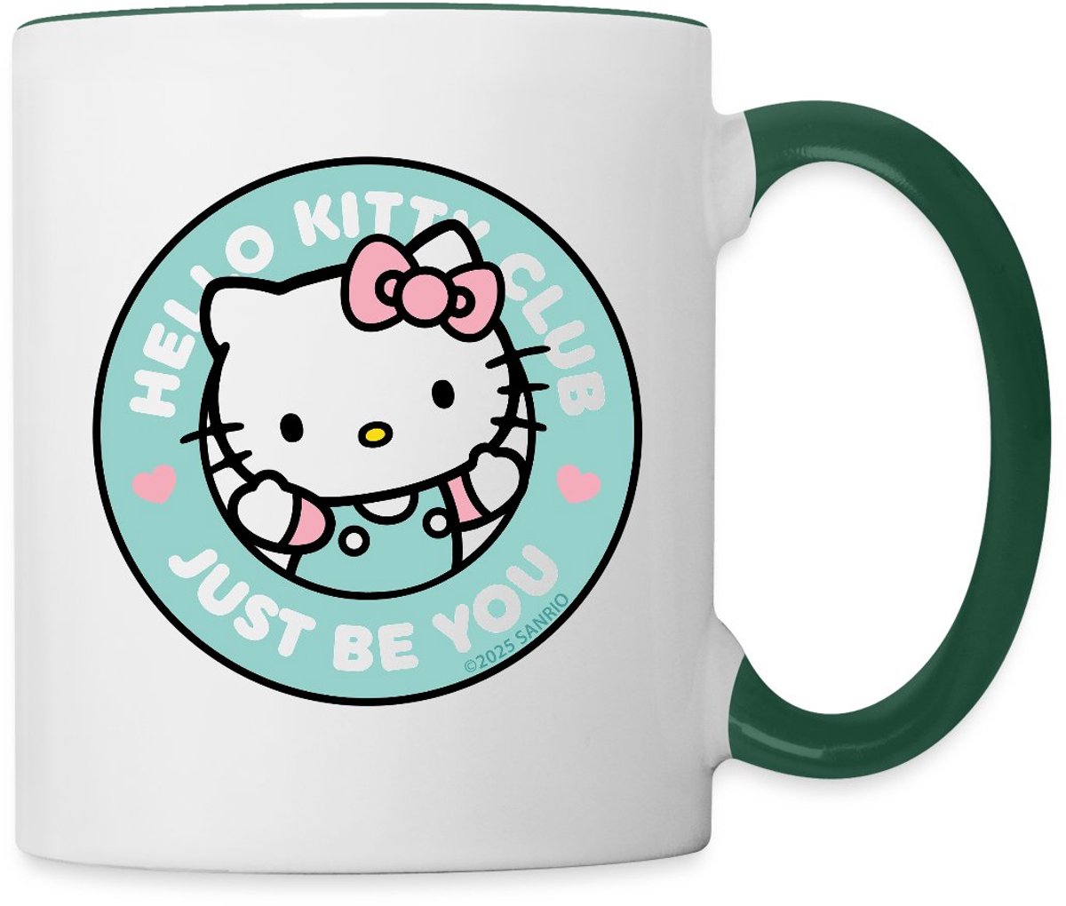 Hello Kitty Just Be You Hello Kitty Club Mok Tweekleurig