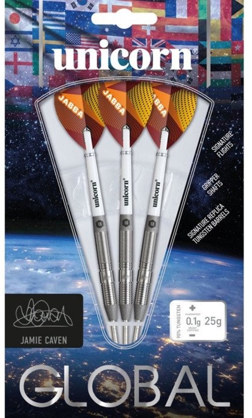 Unicorn Jamie Caven 90% - Dartpijlen van Unicorn — afbeelding 3