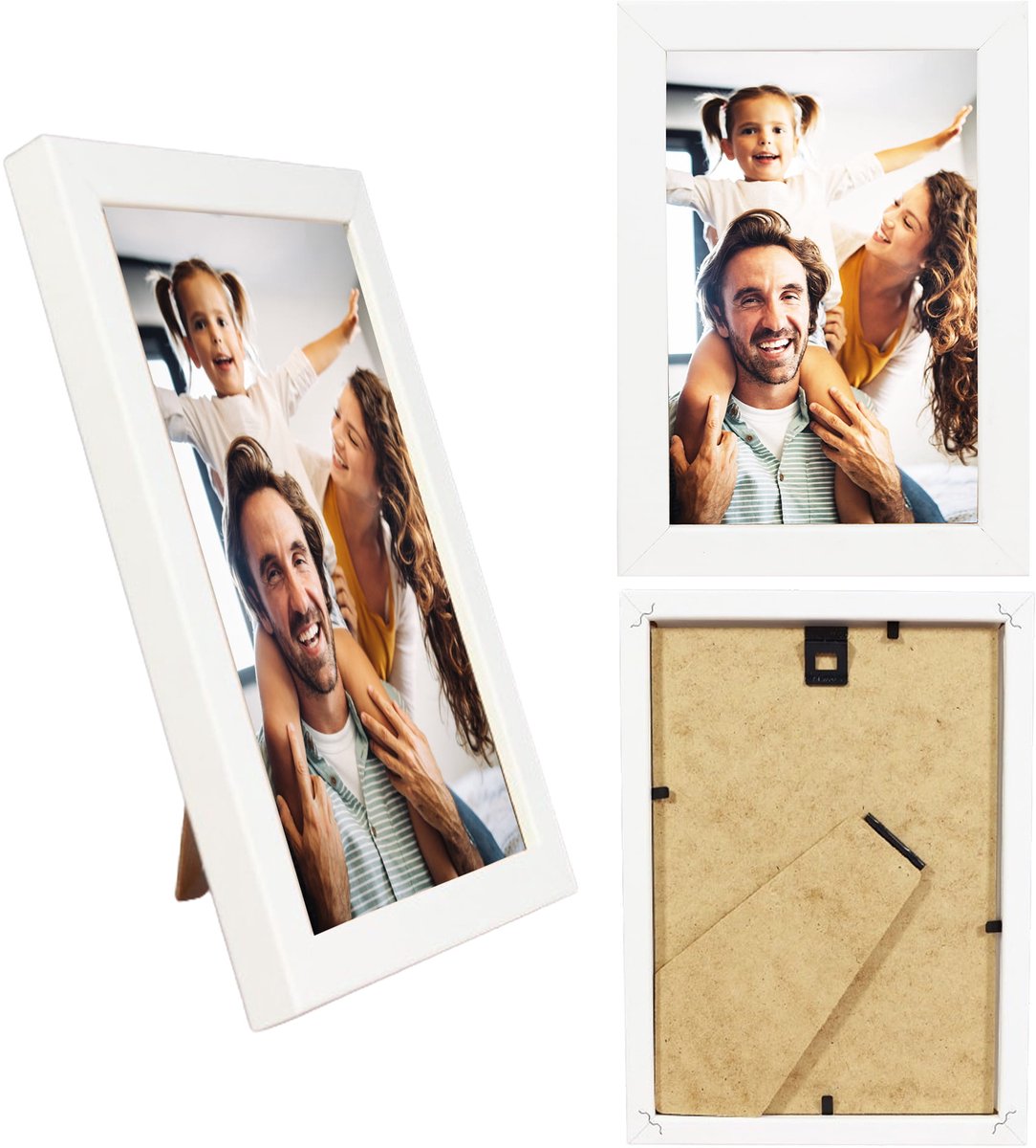 Basic Serie - Fotolijst - MDF - 13x18 cm - Wit