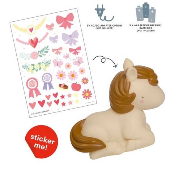 Nachtlamp kinderen: Paard - A Little Lovely Company van A Little Lovely Company — afbeelding 4