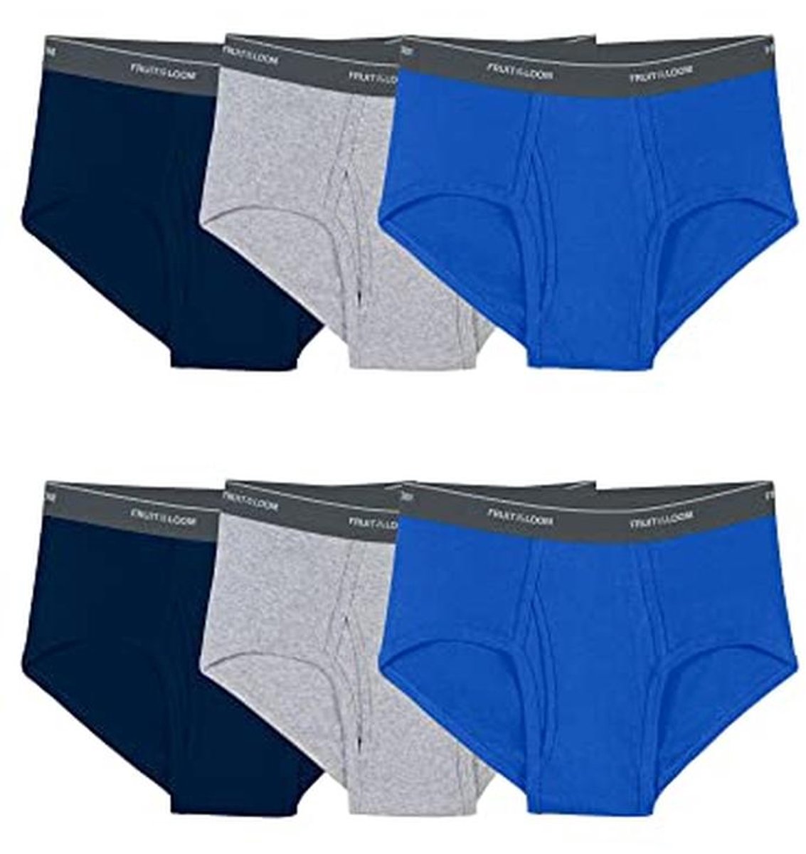 6-pack Heren Stripe/Solid Fashion Briefs - Comfortabel Ondergoed