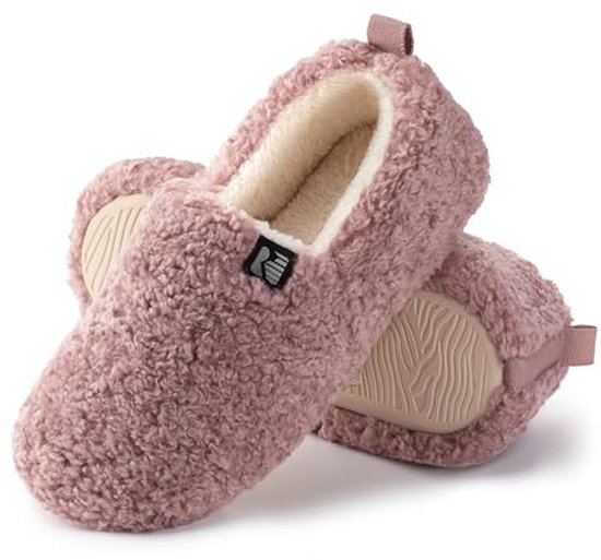 Warme pantoffels Roze EVA Antislipzool