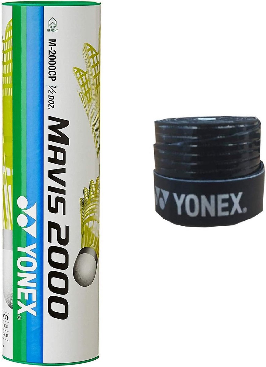 Nylon Badminton Shuttles Verpakking van 6 met Groene Dop voor Diverse Speelomstandigheden