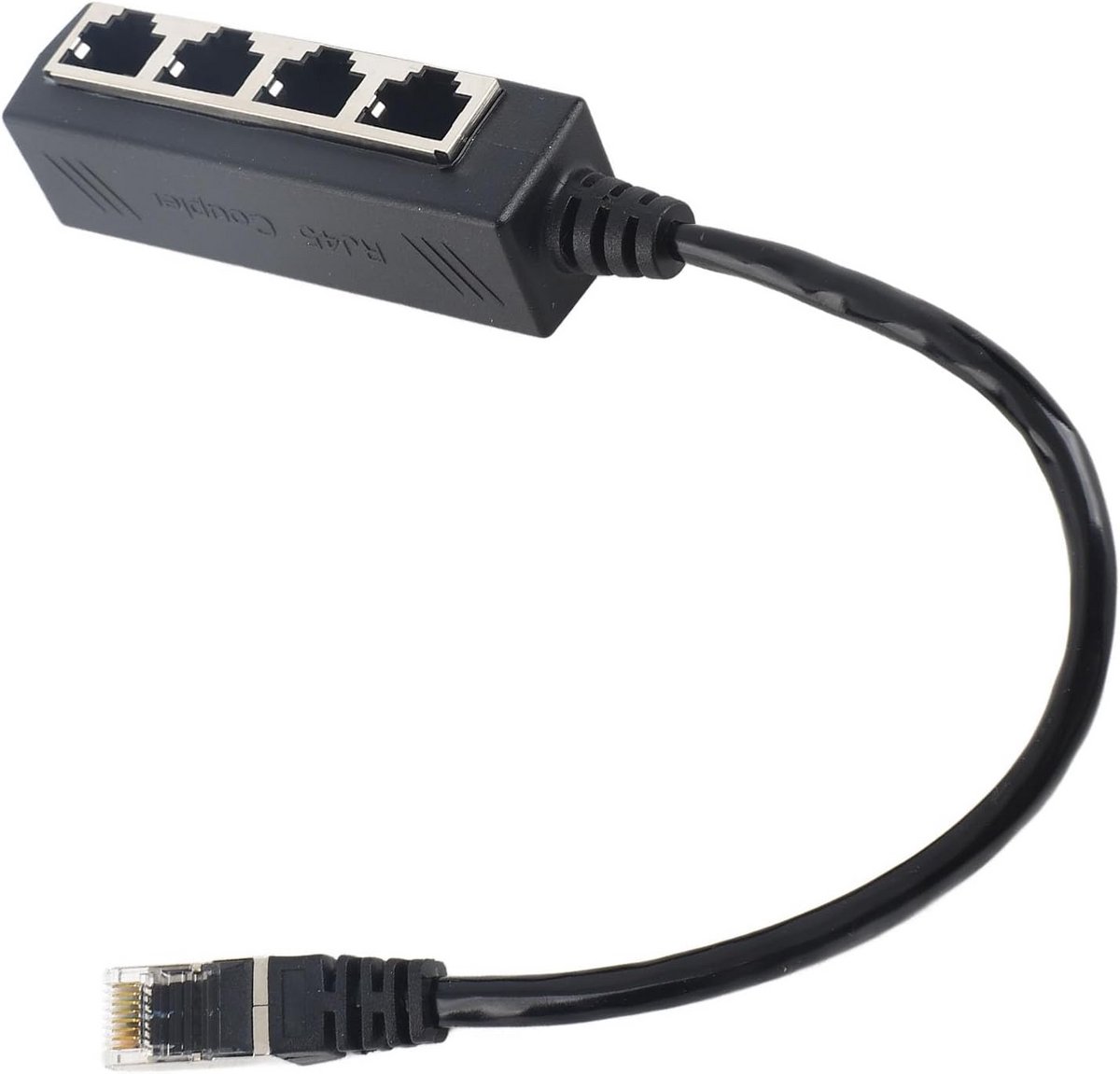Ethernet Kabel Splitter RJ45 Splitter Adapter voor 1 naar 4 Poorten