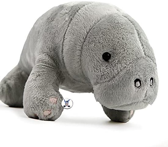 Knuffeldier Manatee Zeehond Pluche Dier van Merkloos — afbeelding 3